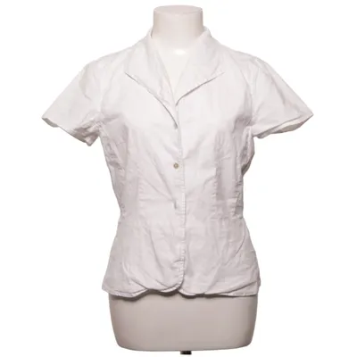 Chemise à manches courtes (Blanc) de Olé Coton, Élasthane, Lin