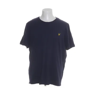 T-shirt (Blauw) van Lyle & Scott Katoen