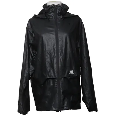 Regnjakke (Sort) fra Helly Hansen Polyester, Polyurethan