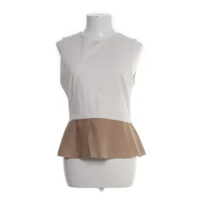 Peplum top (Beige, Brown) from Drykorn for Beautiful People Leather
