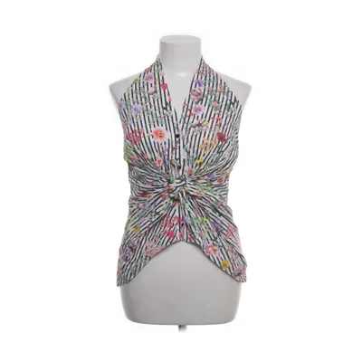 Halter neck top (Multicolored) from Zara Woman Premium Collection Cotton