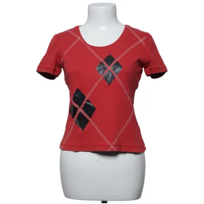 T-shirt (Rød, Sort) fra Mexx Bomuld