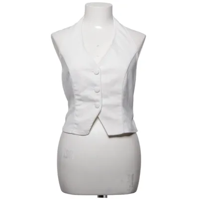 Halternecktopp (Vit) från Shein Elastan, Polyester