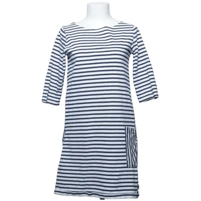 Klänning (Blå, Vit) från Emma och Malena Bomull