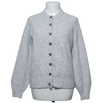 Cardigan (Grå) fra La Maille Sézane Alpacauld, Elastan, Polyamid, Polyester
