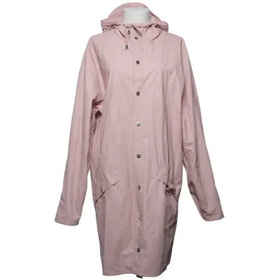 Regnfrakke (Pink) fra Rains Polyester, Polyurethan