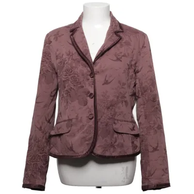 Blazer (Marron, Rose) de H&M Coton, Polyester