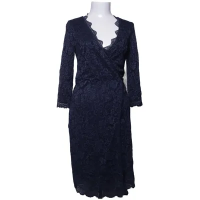 Robe portefeuille (Bleu) de Bubbleroom by Carolina Gynning Élasthane, Polyamide, Polyester