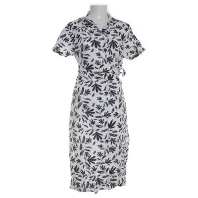 Slå-om-kjole (Hvid, Sort) fra Looks by Wolfgang Joop Lyocell, Viscose
