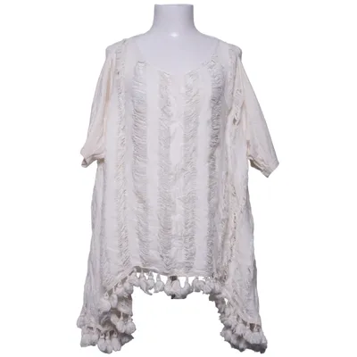 Robe de plage (Blanc) de Agencies Turquoise Coton