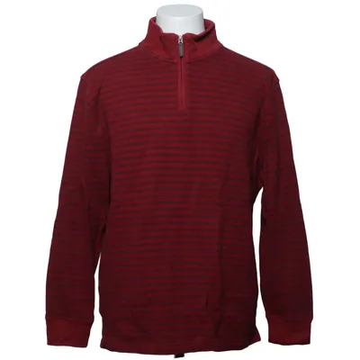 Henley T-shirt (Rød, Blå) fra Club Room Bomuld