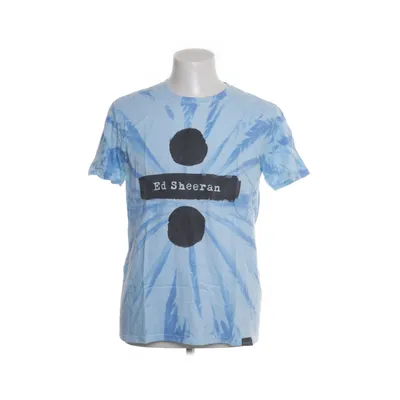 T-shirt (Blå, Grå) fra Gildan Softstyle Bomuld