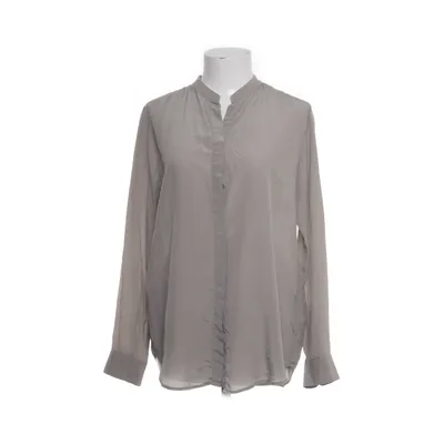 Blouse (Gray) from Uniqlo Silk