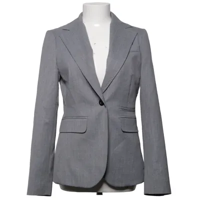 Blazer (Grå) fra Vanilia-Elements Elastan, Polyester, Uld