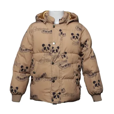 Vinterjakke (Beige) fra Mini Rodini Økologisk bomuld