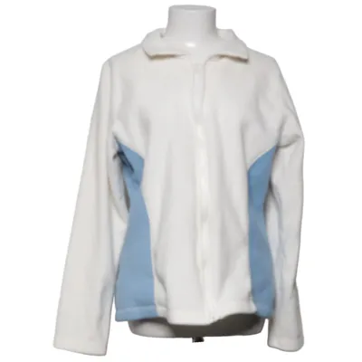 Fleecejacka (Vit, Blå) från Luciano Polyester