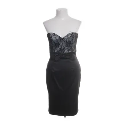 Cocktail dress (Black, Gray) from Elise Ryan Cotton, Elastane, Polyester
