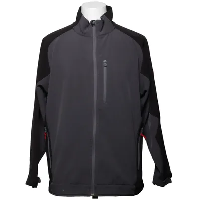 Softshell jacket (Grijs, Zwart) van Engelbert Strauss Elastaan, Polyester