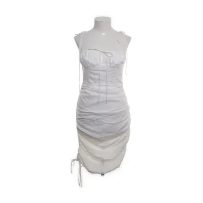 Halterneckklänning (Vit) från Adoore Linne, Viskos