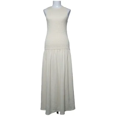 Maxi jurk (Beige) van H&M Elastaan, Polyester