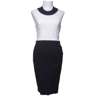 Jurk (Zwart, Wit) van Paper Dolls Katoen, Elastaan, Polyamide