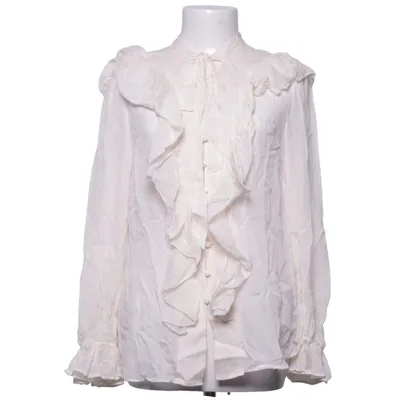 Blouse (White) from H&M Viscose