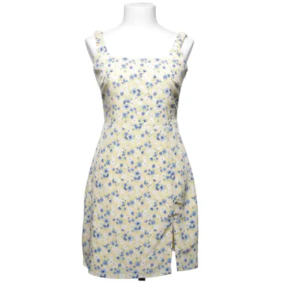 Klänning (Gul, Blå, Vit, Flerfärgad) från Fashion Union Polyester
