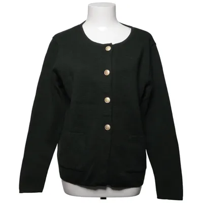 Cardigan (Green) from Stenströms Merino wool