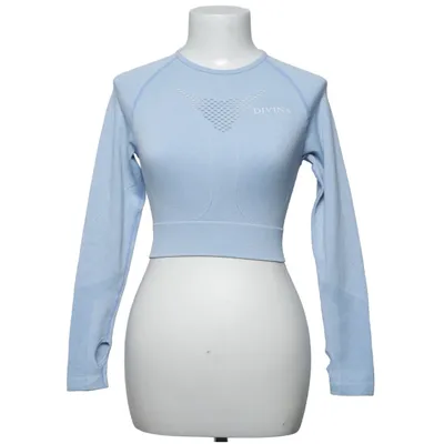 Sports top (Blue) from Divina Elastane, Polyamide