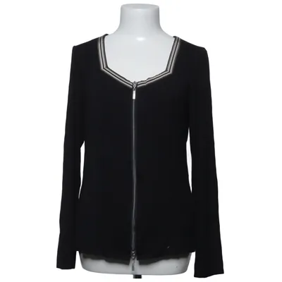 Cardigan (Zwart) van Eva & Claudi Elastaan, Viscose