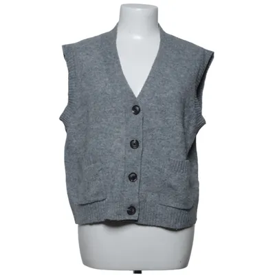 Vest (Gray) from JDY Acrylic, Elastane, Recycled polyester