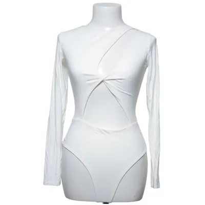 Romper (Wit) van Papaya Elastaan, Viscose