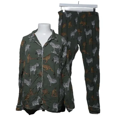 Pyjamasz (Grøn, Flerfarvet) fra Isabella Viscose