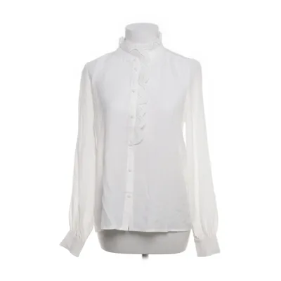 Blus (Vit) från Sézane Polyester, Silke
