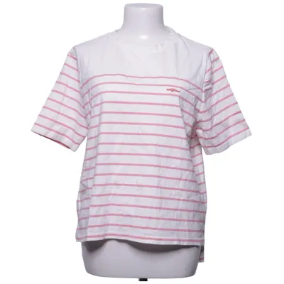 T-shirt (Wit, Roze) van Lascana Katoen