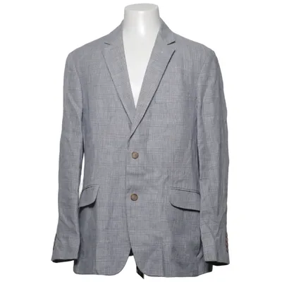 Blazer (Gray, White, Brown) from American English by Park Lane Linen, Viscose