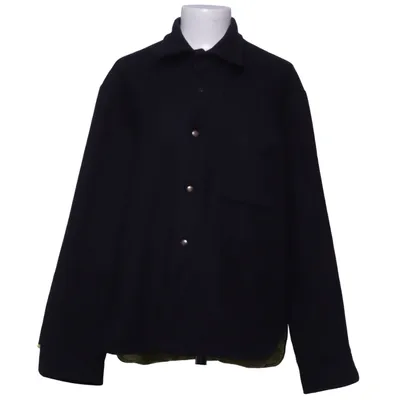 Overshirt (Blue) from DieMonde Polyamide, Wool