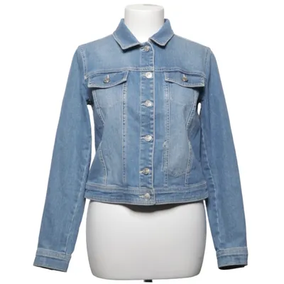 Veste en jean (Bleu) de Prêt Coton, Élasthane