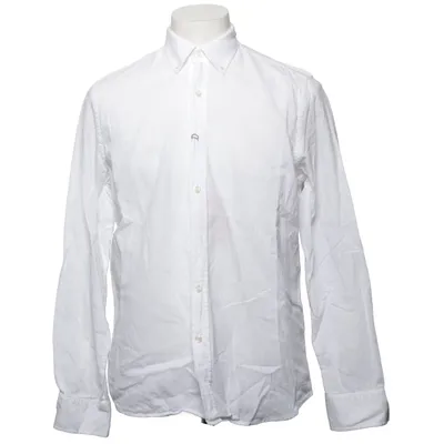 Buttondown-skjorta (SLIM) från Oscar Jacobson Bomull, Linne