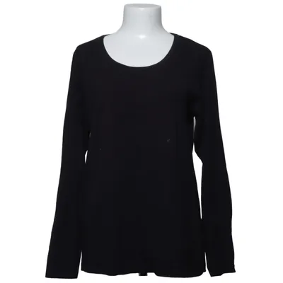 Langarmshirt (Schwarz) von Basic U Elasthan, Bio-Baumwolle