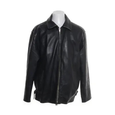 Leather jacket (Black) from Rock'n Blue Cotton, Leather