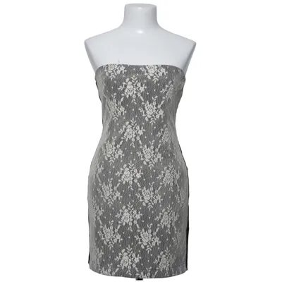 Robe de cocktail (Noir, Blanc) de Rare Coton, Élasthane, Polyester