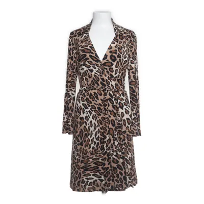 Omlottklänning (Brun, Svart, Beige) från Vera Velour Elastan, Viskos