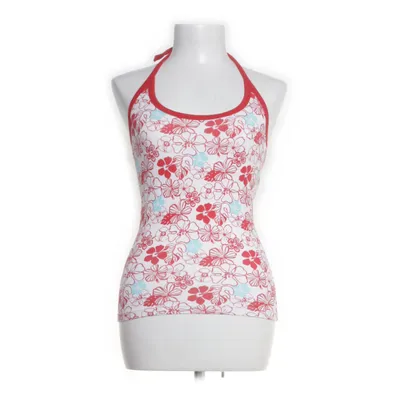 Halternecktopp (Vit, Flerfärgad) från L.O.G.G Sport by H&M Bomull, Elastan