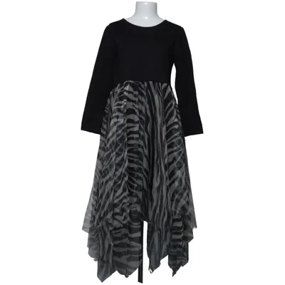 Dress (Black, Beige) from Reunion Elastane, Nylon, Polyester, Viscose