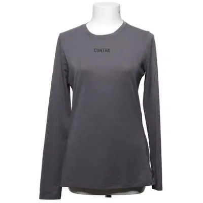 Långärmad t-shirt (Grå) från Contra Elastan, Lyocell, Polyester
