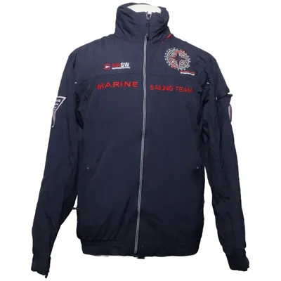 Träningsjacka (Blå, Röd) från Marine Scandinavian Sportswear Polyamid, Polyester