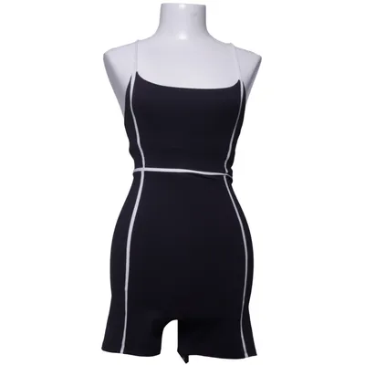 Sport bodysuit (Black, White) from Oysho Elastane, Polyester