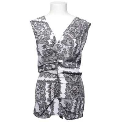 Robe portefeuille (Noir, Blanc, Multicolore) de By Malene Birger
