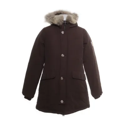 Dunjacka (Brun) från Svea Bomull, Dun, Fjädrar, Nylon